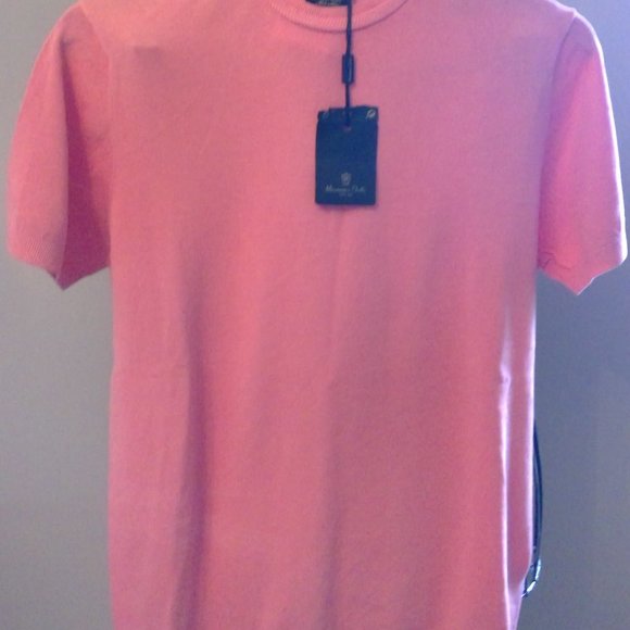 Massimo Dutti, pink sweater T-shirt, size M - Picture 1 of 2